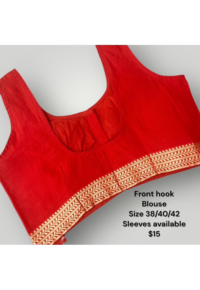 Readymade Blouse | Sleeves attached inside - Kurti Connection USA
