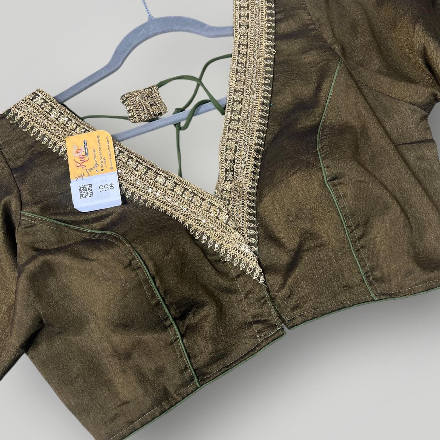 Readymade Blouse | Color: Sage Green