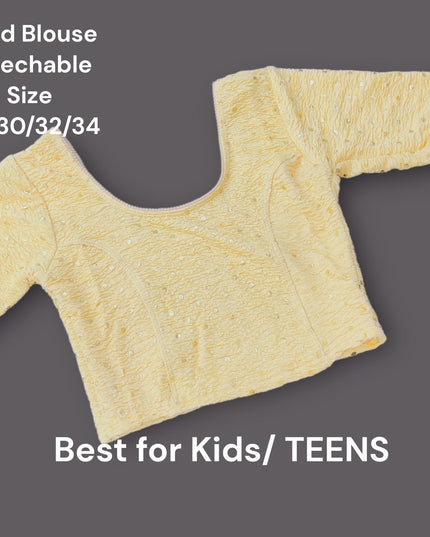 Strechable blouse - Kurti Connection USA