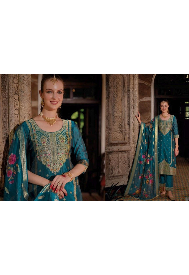 Silkyness | Banarasi silk suits - Kurti Connection USA