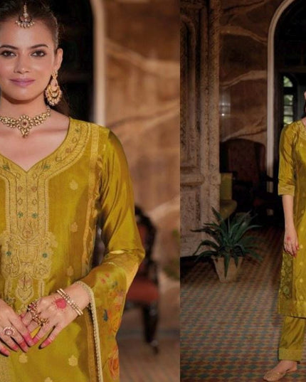 Silkyness | Banarasi silk suits - Kurti Connection USA