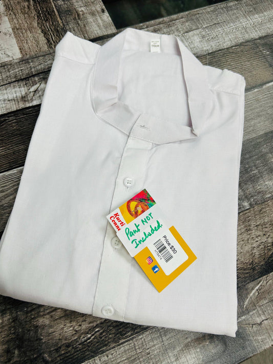 white kurta only