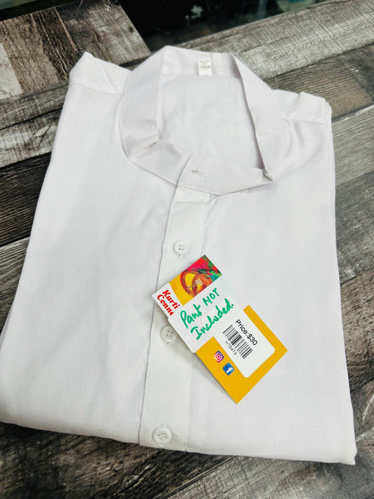 white kurta only
