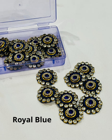 Kundan patches, decorative fabric patches - Kurti Connection USA