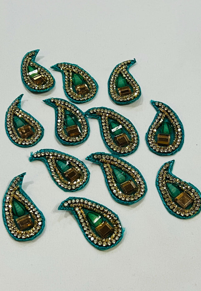Stone work patches - Kurti Connection USA