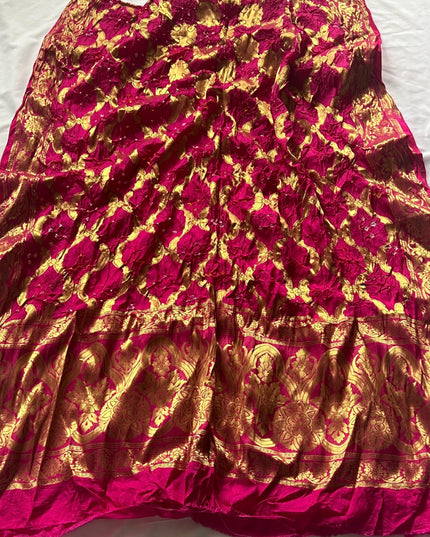 Bandhani silk dupatta - Kurti Connection USA