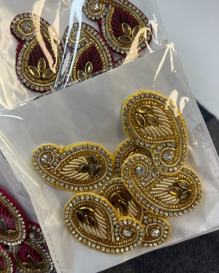 Jardoji patches / decorative patches - Kurti Connection USA
