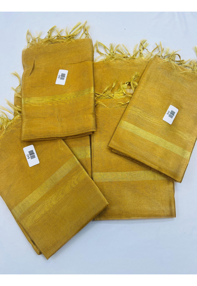 Golden dupatta - Kurti Connection USA