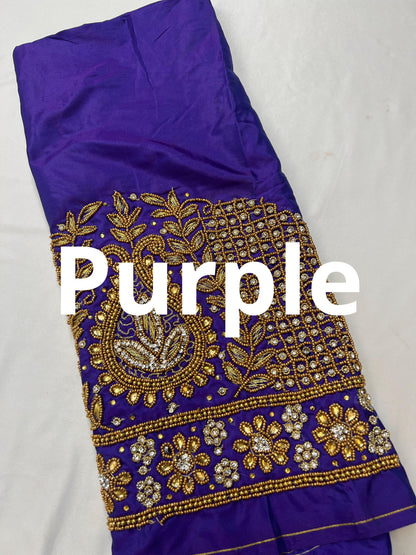 Maggam work blouse pieces
