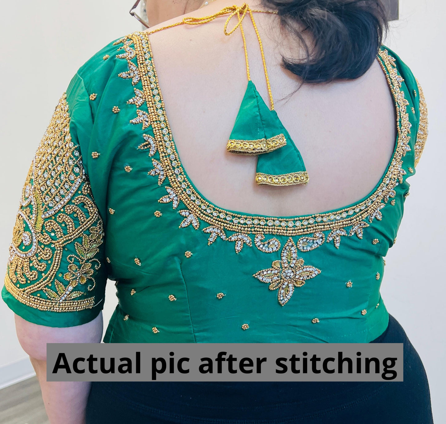 Maggam work blouse pieces