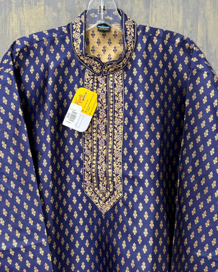 Silk short kurta for men - Kurti Connection USA