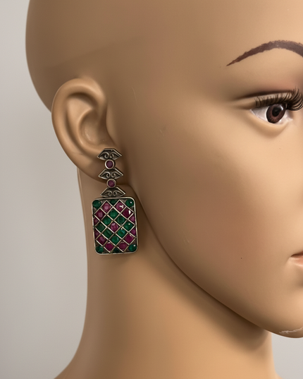 92.5 silver earrings