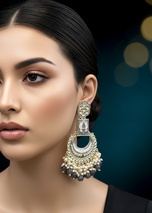 Chandbali earrings