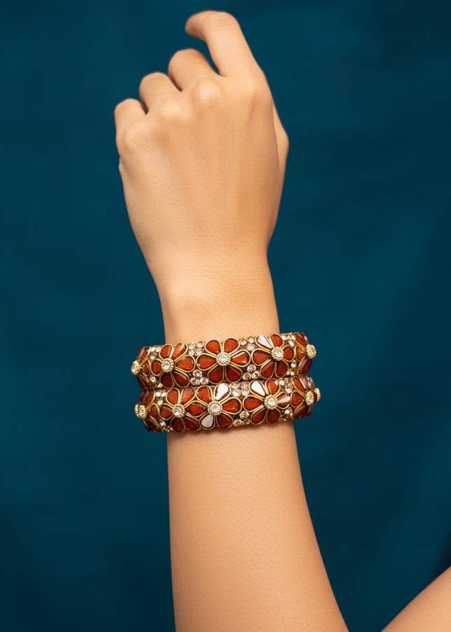 Set of 2 bangles | Size 2.4