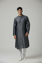 Men’s kurta pajama set : Jaquard cotton by Kurti Connection USA