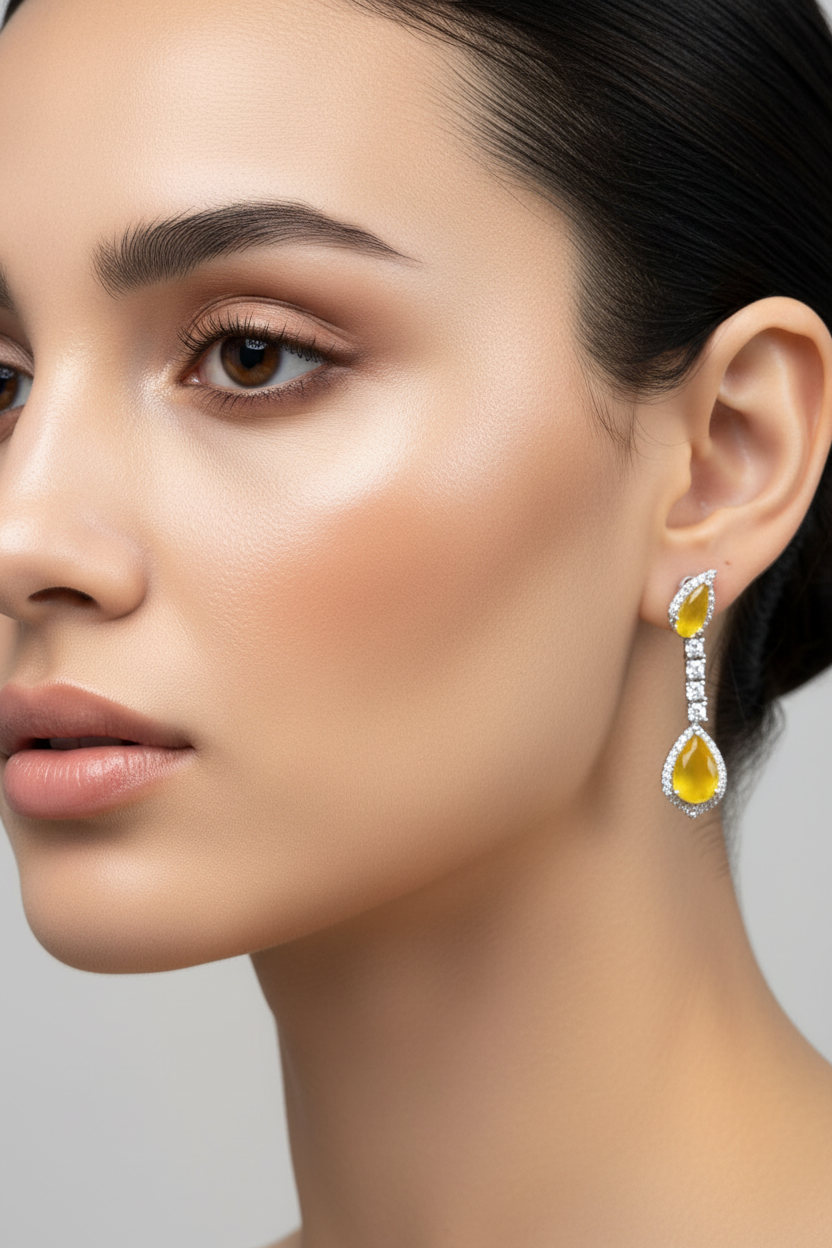 AD earrings by Kurti Connection USA