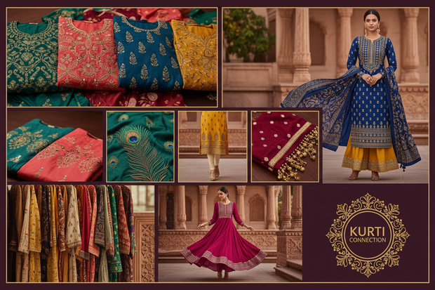 kurti connection collage vertical