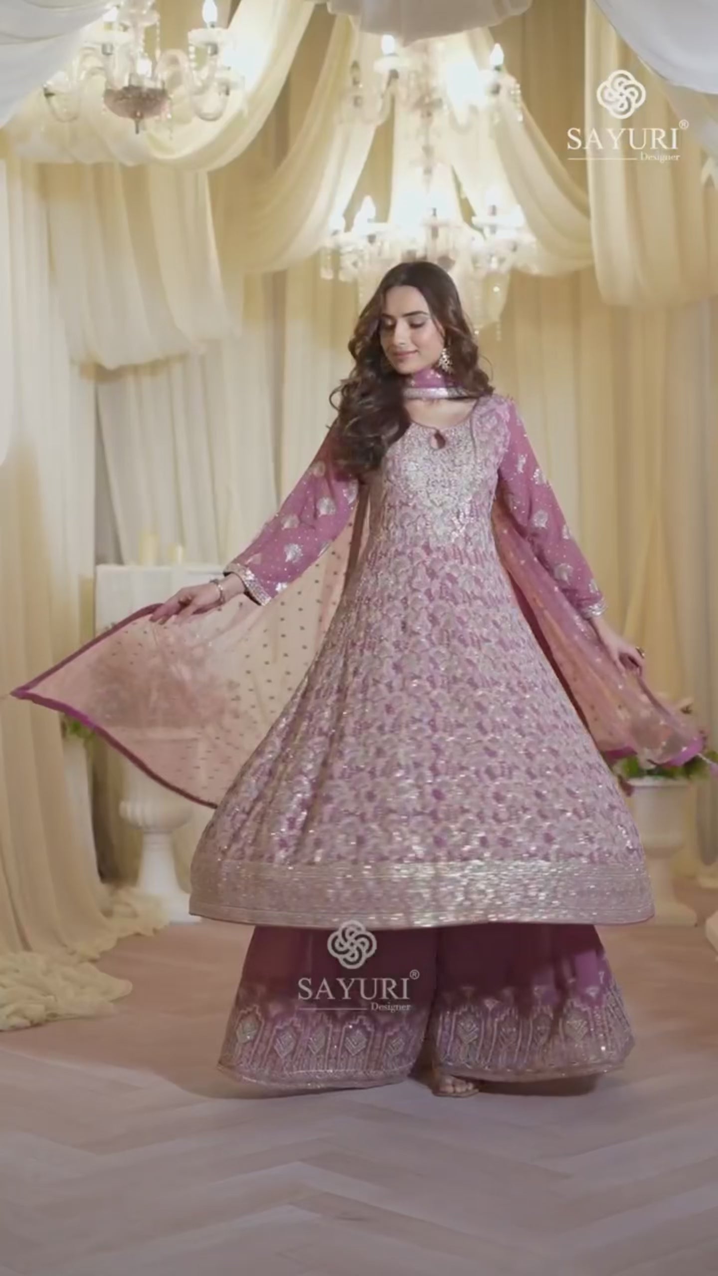 Designer collection: sharara suits