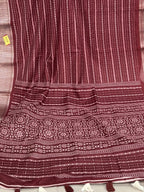 Dola silk saree with blouse piece