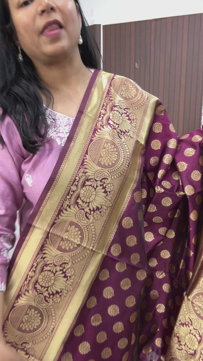 Purple saree : sale