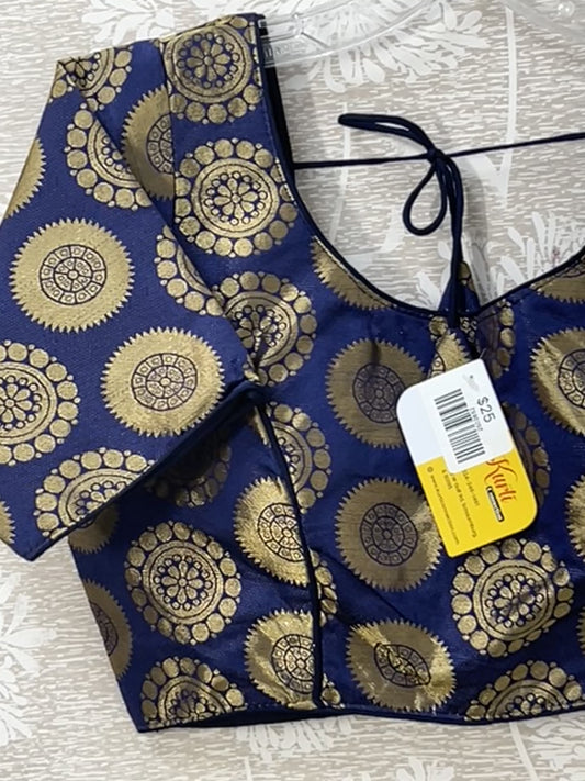 Readymade Blouse | color : Navy blue