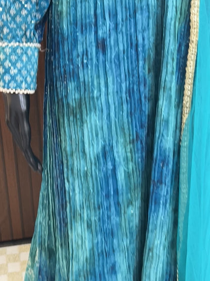 Georgette long kurti