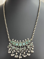 Oxidized necklace set