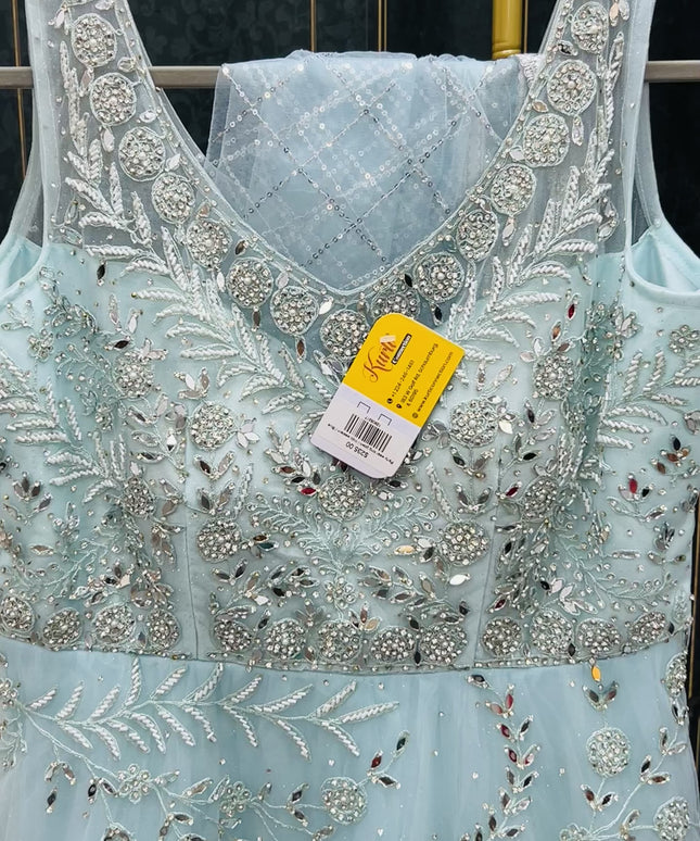 Party wear long gown : Indo western