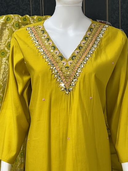 Modal silk suit