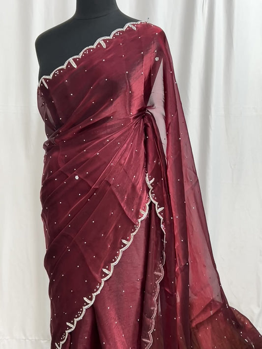 Tissue silk saree