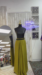 Silk sharara set